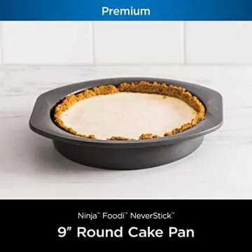 Ninja NeverStick 9 Inch Round Cake Pan - Nonstick & Durable