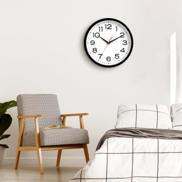 Roymnie Silent Wall Clock - Modern 8 Inch Design