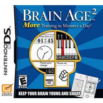 Brain Age 2 for Nintendo DS - Renewed & Enhanced Fun in Minutes!