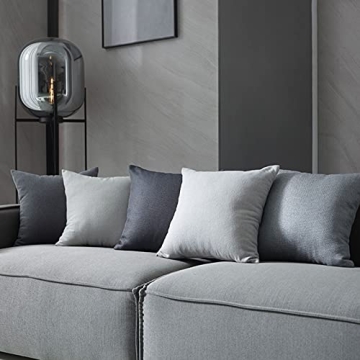 LEMONWORLD Waterproof Outdoor Pillow Inserts Set of 2