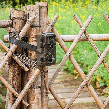 GardePro A3 Trail Camera 24MP 1080P, H.264 HD Video, Clear 100ft No Glow Infrared Night Vision, 0.1s Trigger Speed, 82ft Motion Detection, Waterproof Cam for Wildlife Deer Game Trail