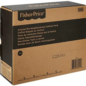 Fisher-Price Little People 5 Vehicle Set for Kids 1-5