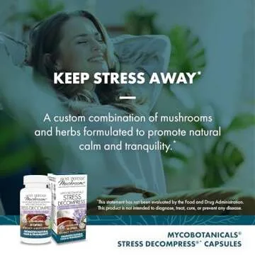 Host Defense Relaxation Capsules with Reishi & Ashwagandha