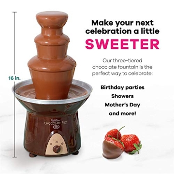 Wilton Chocolate Pro Fountain - Elegant 3-Tier Design
