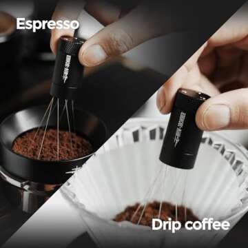 MHW-3BOMBER Espresso Tamper with WDT Tool