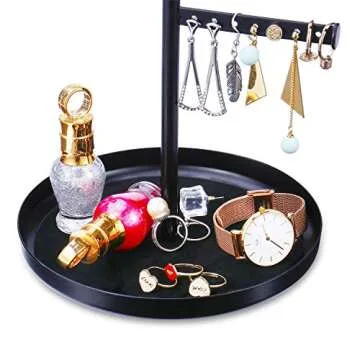 Keebofly Jewelry Stand Adjustable Display Organizer