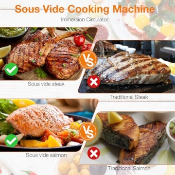 Upesitom Sous Vide Cooker - Smart & Quiet Cooking Solution