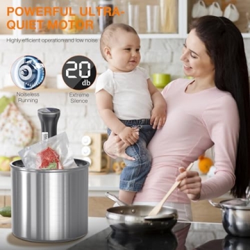 Upesitom Sous Vide Cooker - Smart & Quiet Cooking Solution