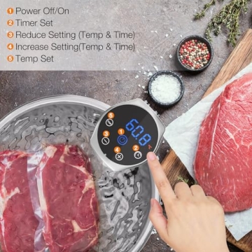 Upesitom Sous Vide Cooker - Smart & Quiet Cooking Solution