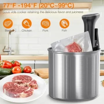 Upesitom Sous Vide Cooker - Smart & Quiet Cooking Solution