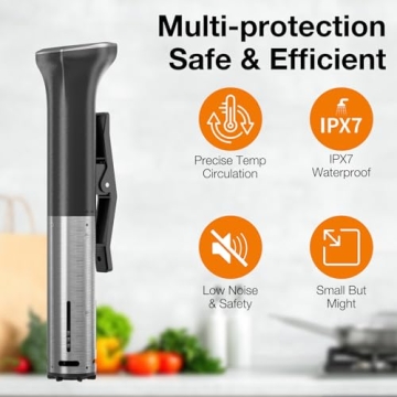Upesitom Sous Vide Cooker - Smart & Quiet Cooking Solution