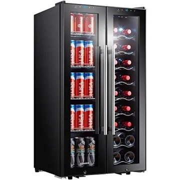STAIGIS Freestanding Wine Cooler with 18 Bottle Capacity