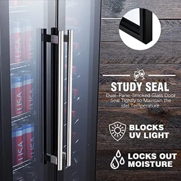 STAIGIS Dual-Zone Wine Cooler for 18 Bottles