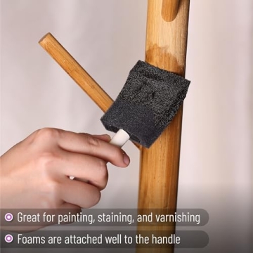 Bates 26 Pack Foam Paint Brushes for Painting and Crafting