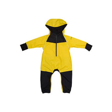Stonz Kids Rain Suit - Toddler & Kids One Piece Outdoor Coverall with Hood - Waterproof Kids Clothes...