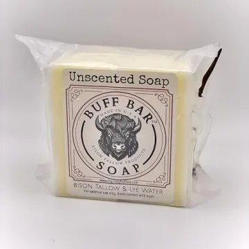 Big Crazy Buffalo Pure Bison Tallow Buff Soap Bar