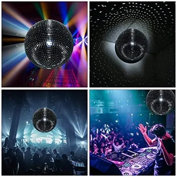Sumono 12 Inch Disco Mirror Ball for Party Decoration and Fun