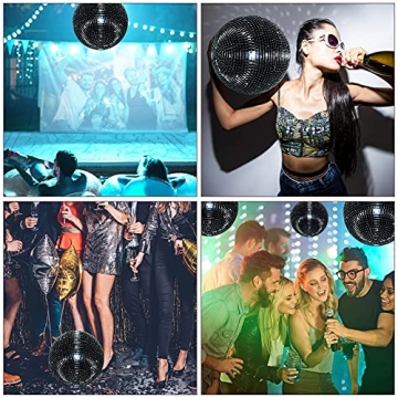 Sumono 12 Inch Disco Mirror Ball for Party Decoration and Fun