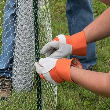 YARDGARD Chicken Wire 2 Inch Mesh 48 Inch X 150 Foot 20 Gauge Galvanized Steel Wire Fence Ideal for Crafting, Garden Protection, Bird Enclosures, Chicken Coops, Poultry Netting and Rabbit Fencing