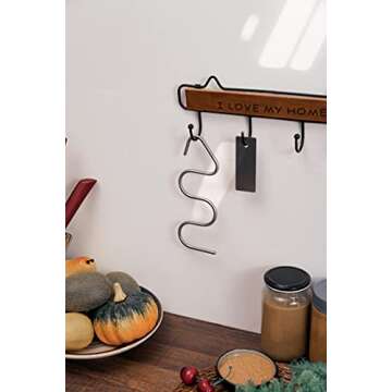 Lervont Natural Peanut Butter Stirrer Fits 12-30 oz Jars | Stainless Steel | for Mixing Various Butter & Jam