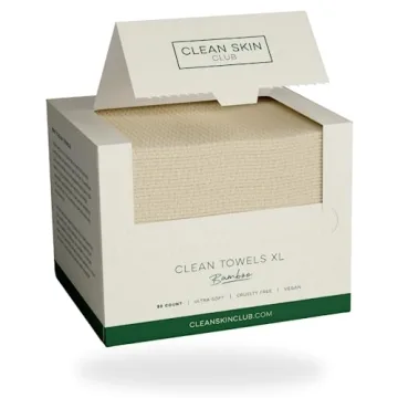 Clean Skin Club Bamboo Viscose Clean Towels XL for Sensitive Skin