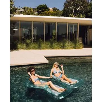 FUNBOY Giant Inflatable Luxury Lounger for Summer Fun