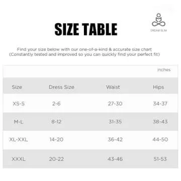 DREAM SLIM Women's High-Waist Seamless Body Shaper Briefs Firm Control Tummy Thong Shapewear Panties Girdle Underwear Black