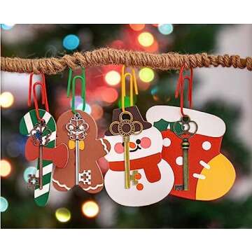 Mixed Set of 30 Large Skeleton Keys in Antique Copper - Set of 30 Keys (Copper Color)