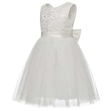 Elegant Flower Girl Dress for Parties and Celebrations
