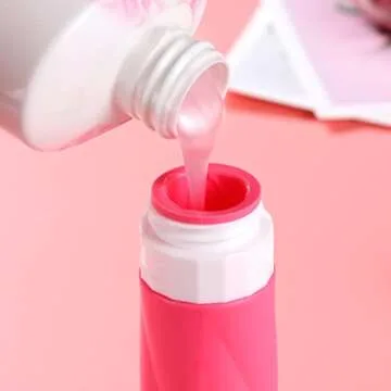 Gemice Travel Bottles for Toiletries, 3oz Tsa Approved Travel Size Containers BPA Free Leak Proof Tr...