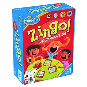 ThinkFun Zingo Bingo Game for Preschoolers and Families