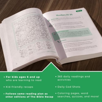 Interactive Bible for Kids: 365 Reflections & Activities