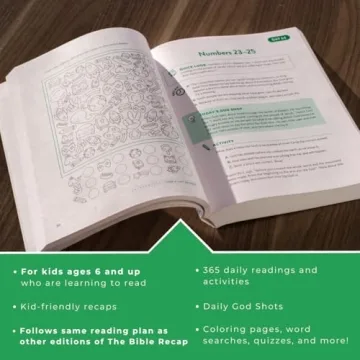 Interactive Bible for Kids: 365 Reflections & Activities