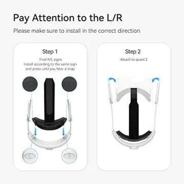 KIWI design Comfort Head Strap Accessories Compatible with Oculus/Meta Quest 2, Elite Strap Replacement for Enhanced Support of VR Headset