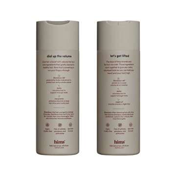hims Max Volume Men's Shampoo & Conditioner Set - Natural Volumizing for Men - Citrus Spice - 2 x 6....