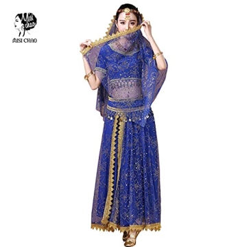 MISI CHAO Belly Dance Costume Bollywood Dress for Women