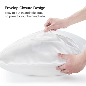 BEDELITE Satin Pillowcase - Super Soft & Cooling 2 Pack