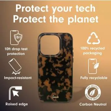 Sonix Tortoise Shell Case for iPhone 15 Pro Max - Eco-Friendly