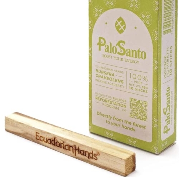 EcuadorianHands Palo Santo Sticks for Meditation & Yoga