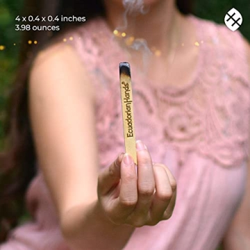 EcuadorianHands Palo Santo Sticks for Meditation & Yoga