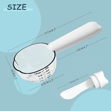 Mutclord 1-Cup Pet Food Scoop - Perfect for All Pets