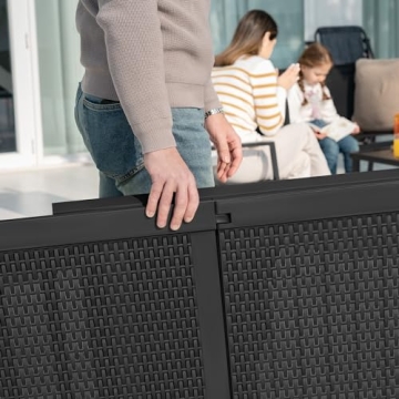 Devoko Outdoor Chaise Lounge Chairs Set - Adjustable & Waterproof