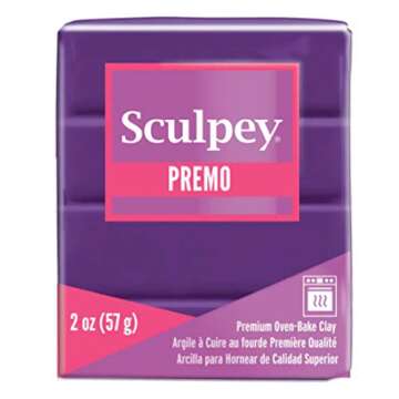 Premo Sculpey Oven-Bake Clay (Purple)