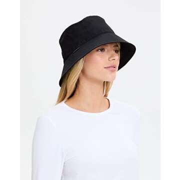 Solbari Unisex Bondi Bucket Hat UPF50+ Packable UV Sun Protection Hat, Adjustable Size, Stylish, Bre...