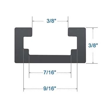 Hot Favorable 36" T-Track for Woodworking - 4 Pack