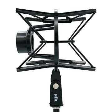 Heil’s PRSM Rugged, Professional-Quality Shock Mount for Home or Studio Use, Video Podcast, Broadcast, Audio Podcast