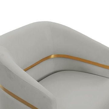 Ayla Grey Velvet Accent Chair - Luxury and Comfort Combined