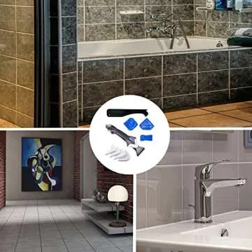 YOBZUO 3 in 1 Caulking Tool Set for Home Improvement