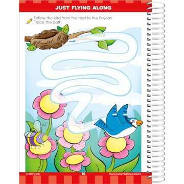 School Zone - Big Preschool Workbook - 320 Spiral Pages, Ages 3 to 5, Colors, Shapes, Numbers, Early Math, Alphabet, Pre-Writing, Phonics, Following Directions, and More (Big Spiral Bound Workbooks)