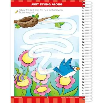 School Zone - Big Preschool Workbook - 320 Spiral Pages, Ages 3 to 5, Colors, Shapes, Numbers, Early Math, Alphabet, Pre-Writing, Phonics, Following Directions, and More (Big Spiral Bound Workbooks)